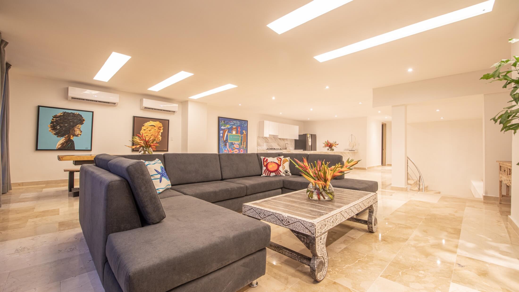 Casa Arsenal living room