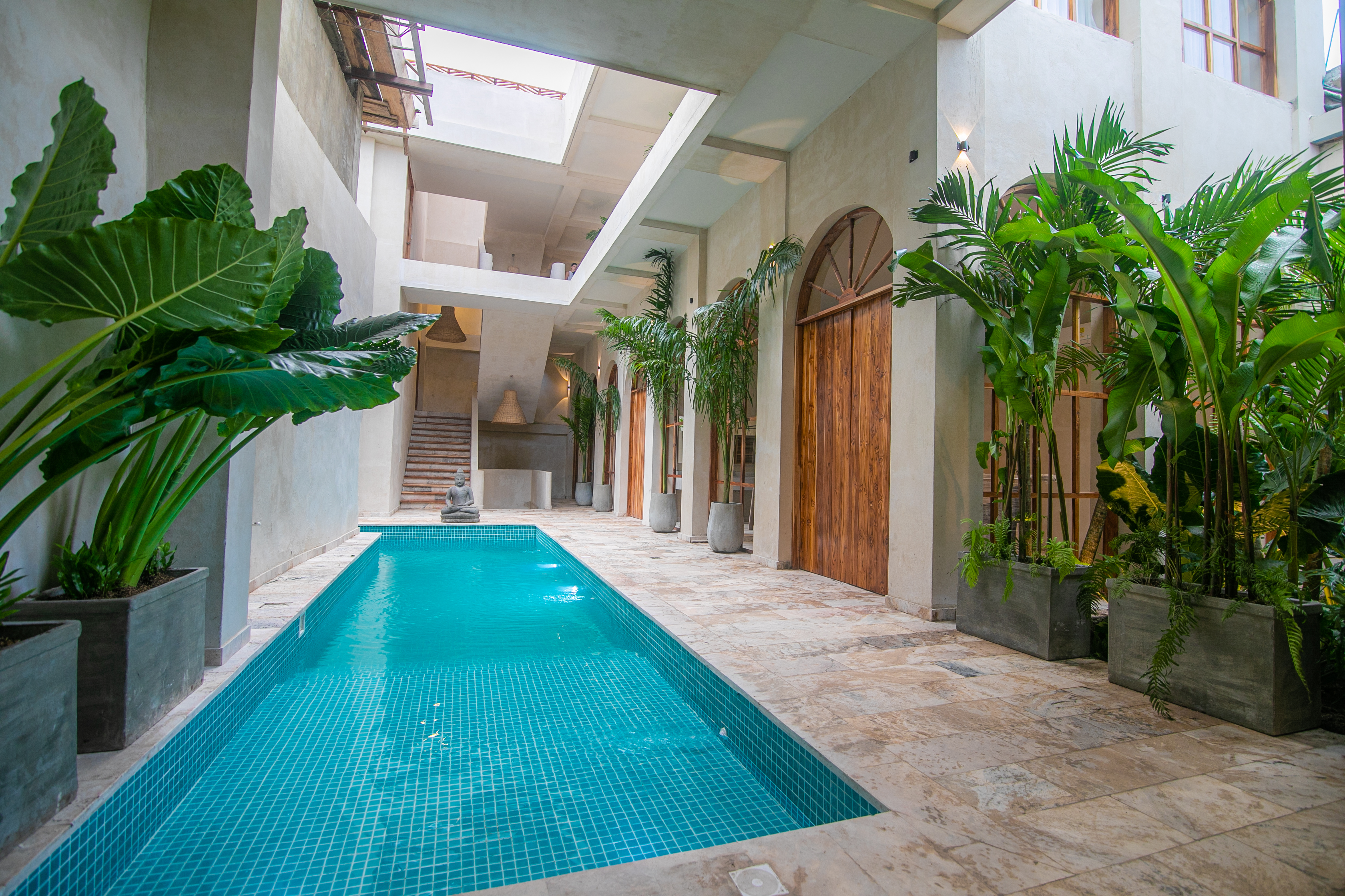 Casa Quero courtyard pool